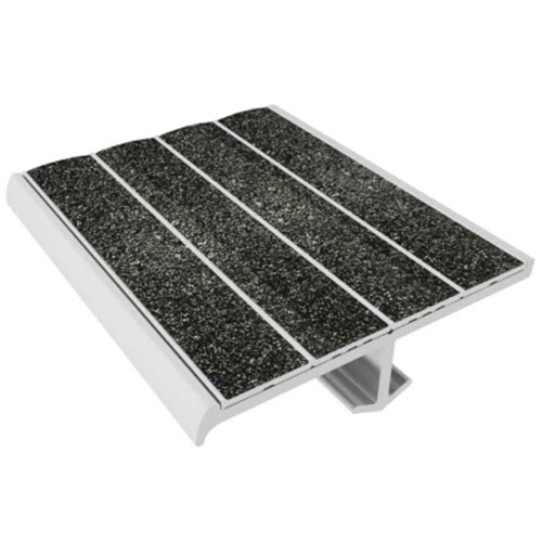 CAD Drawings Ecoglo Inc. S4-N30 Series Non-Slip Cast in Place Stair Nosings